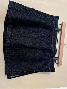 J. Crew Dark Denim Skort